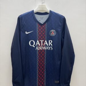 [Fans Version]Paris Saint-Germain home in the 2025-26 season long sleeves