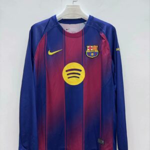 [Fans Version]FC Barcelona home in the 2025-26 season long sleeves