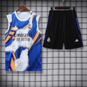 [Fans Version]Real Madrid match training uniform in the 2025-26 season