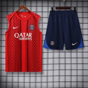 [Fans Version]Paris Saint-Germain Pre match training uniform in the 2025-26 season