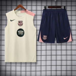 [Fans Version]FC Barcelona Pre match training uniform in the 2025-26 season