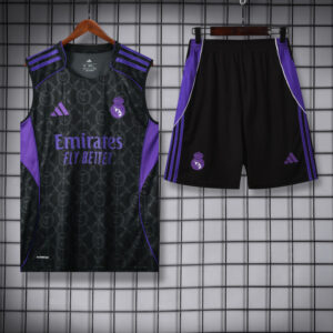 [Fans Version]Real Madrid match training uniform in the 2025-26 season
