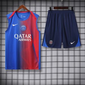 [Fans Version]Paris Saint-Germain Pre match training uniform in the 2025-26 season