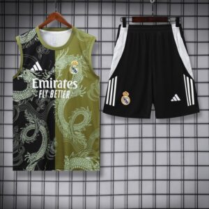 [Fans Version]Real Madrid match training uniform in the 2025-26 season