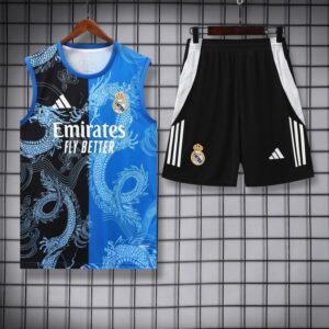 [Fans Version]Real Madrid match training uniform in the 2025-26 season