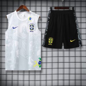[Fans Version]Brazil match training uniform in the 2025-26 season